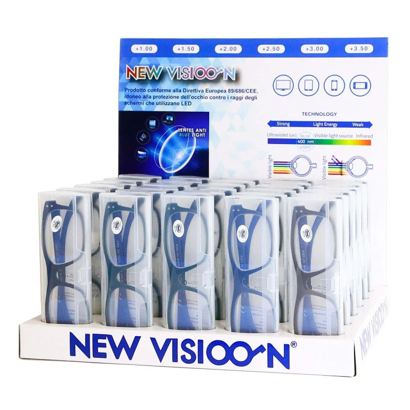 Counter display for reading glasses - Blu Light Blocking - ESP1225-B - 30 pieces Counter display for reading glasses - Blu Light Blocking - ESP1225-B - 30 pieces