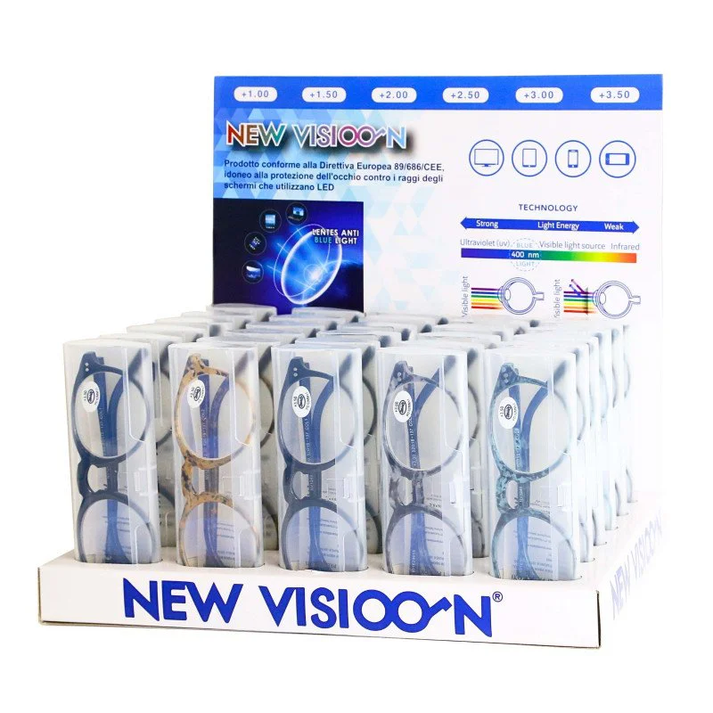 Counter display for reading glasses - Blu Light Blocking - ESP1249-B - 30 pieces
