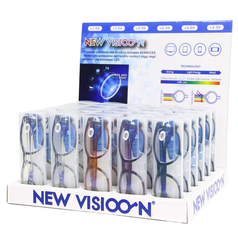 Counter display for reading glasses - Blu Light Blocking - ESP6206-B - 30 pieces Counter display for reading glasses - Blu Light Blocking - ESP6206-B - 30 pieces