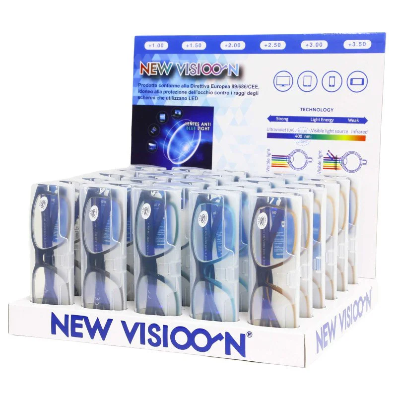 Counter display for reading glasses - Blu Light Blocking - ESP6343-B - 30 pieces Counter display for reading glasses - Blu Light Blocking - ESP6343-B - 30 pieces
