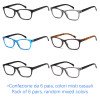 Reading glasses - Two-tone Frame - NV0152 - Wholesale Pack of 6