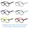 Reading glasses - Two-tone Frame - NV056 - Wholesale Pack of 6