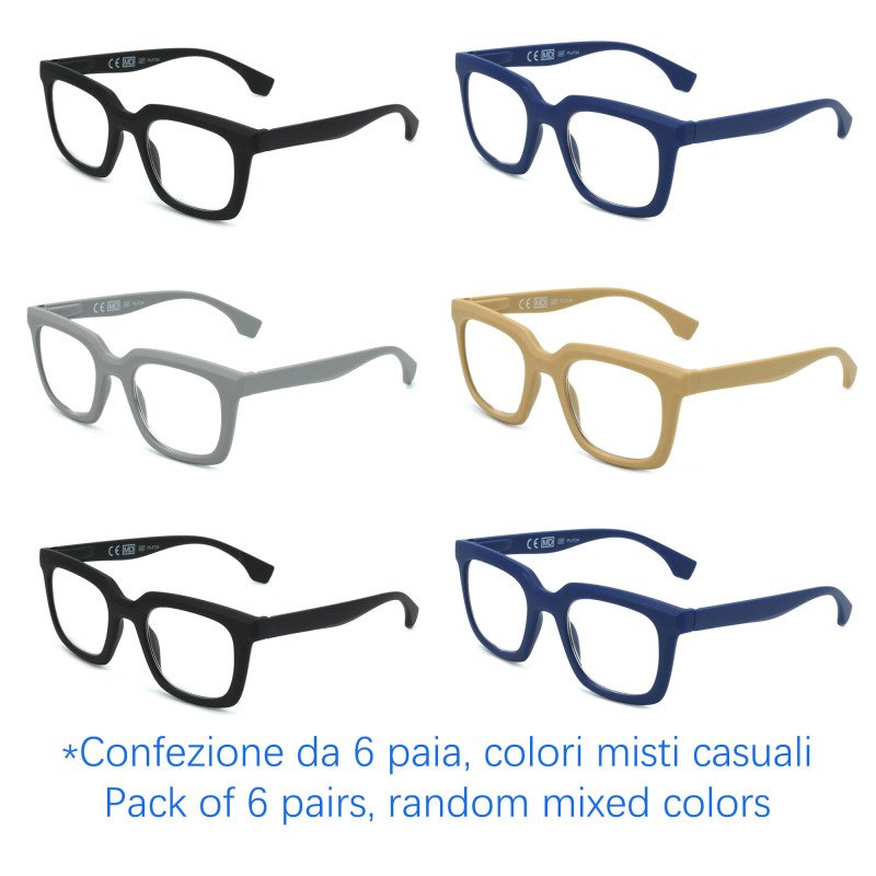 Reading glasses - Lightweight Frame - NV4457 - Wholesale Pack of 6