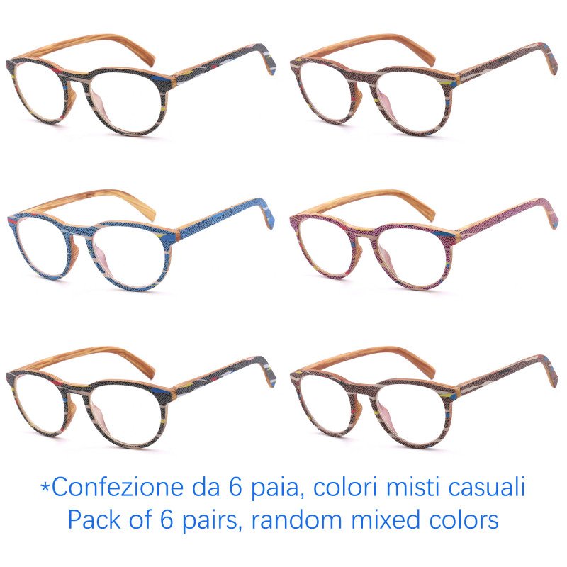 Reading glasses - Anti-reflective - NV4561-A - Confezione da 6 Paia