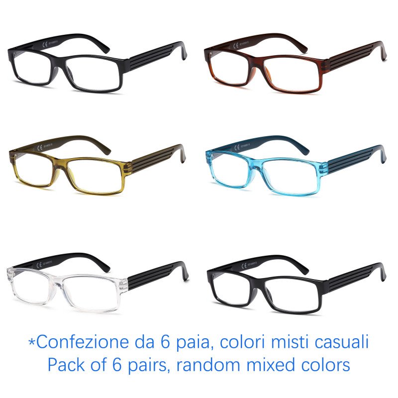 Reading glasses - Lightweight Frame - NV5032 - Wholesale Pack of 6