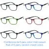 Reading glasses - Anti-reflective - Resin PC - NV5100-A - Wholesale Pack of 6