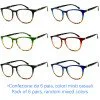 Reading glasses - Anti-reflective - Resin PC - NV5162-A - Wholesale Pack of 6