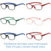 Reading glasses - TR90 - Anti-reflective - Magnetic - NV5773A - Wholesale Pack of 6