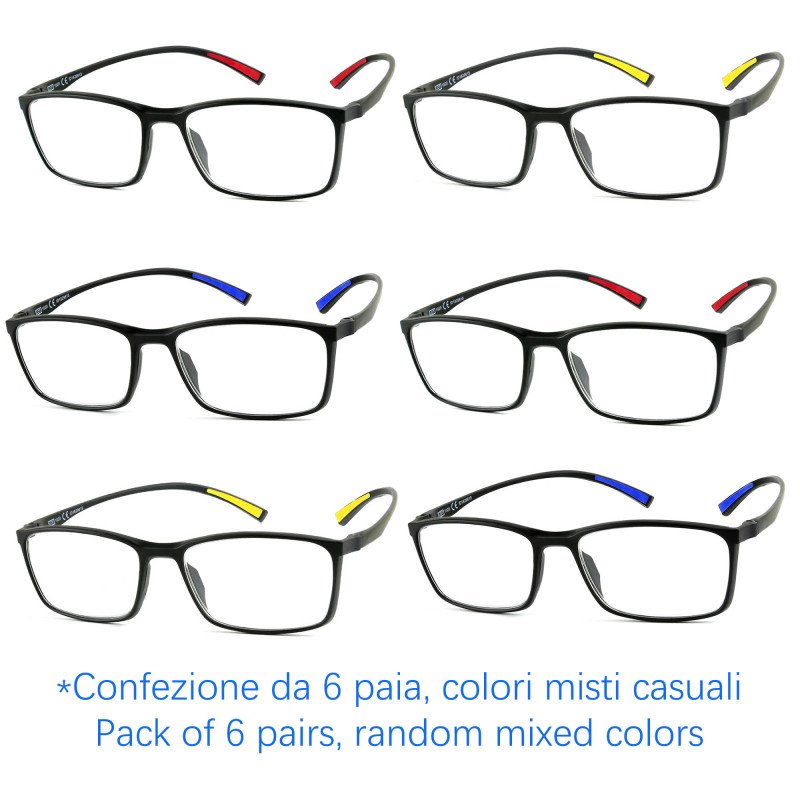 Reading glasses - Sport Style - NV6411 - Wholesale Pack of 6