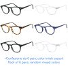 Reading glasses - Matte Effect - NV7135 - Wholesale Pack of 6