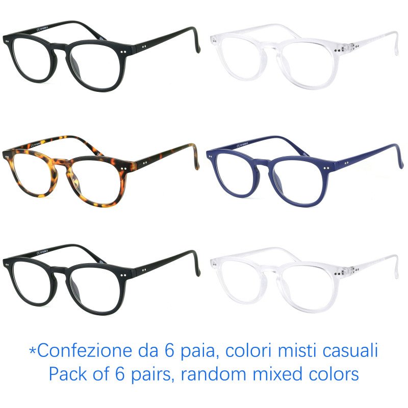 Reading glasses - Matte Effect - NV7135 - Wholesale Pack of 6