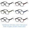 Reading glasses - wood effect - NV8085 - Wholesale Pack of 6