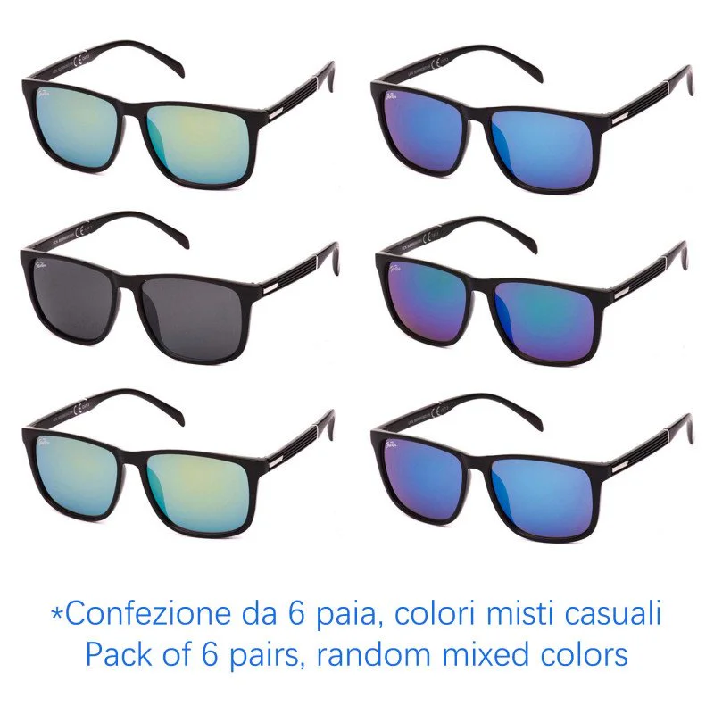 Sunglasses - protection 100% UV - N-1503 - Wholesale Pack of 6