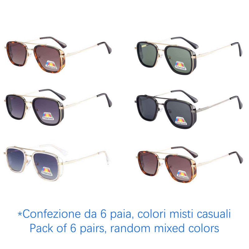 Occhiali da Sole - Polarizzati - P-9343 - Confezione da 6 Paia