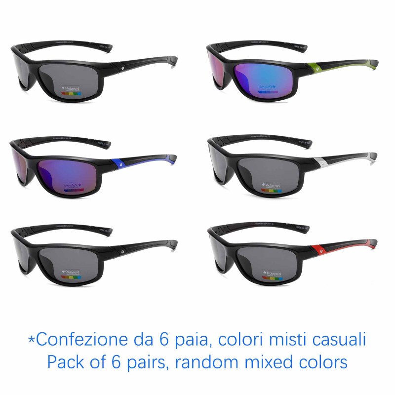 Occhiali da Sole - Polarizzati - SP-9304 - Confezione da 6 Paia Occhiali da Sole - Polarizzati - SP-9304 - Confezione da 6 Paia