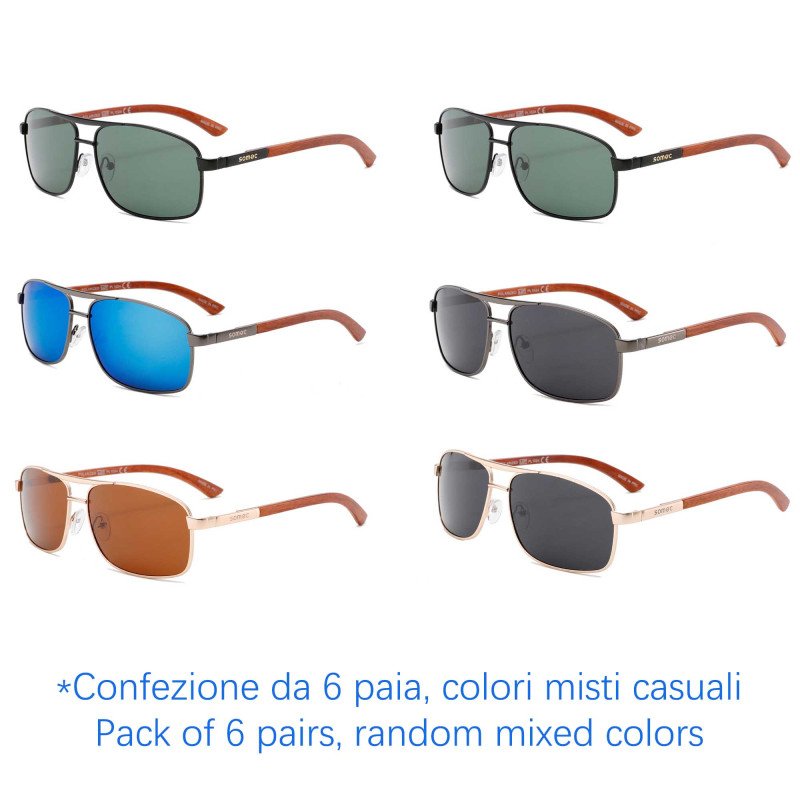Sunglasses - Polarized - SP-9388 - Wholesale Pack of 6